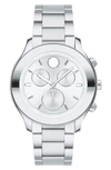 MOVADO BOLD CHRONOGRAPH BRACELET WATCH, 39MM,3600545