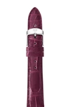 MICHELE 16MM ALLIGATOR WATCH STRAP,MS16AA010400