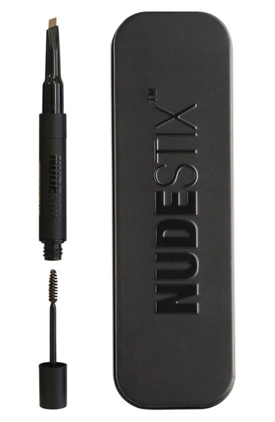 Nudestix Eyebrow Stylus Pencil & Gel Blonde Pencil 0.007 oz X Gel 0.084 oz/ Pencil 0.2 G X Gel 2.48 ml