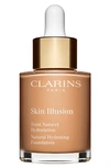 CLARINS SKIN ILLUSION NATURAL HYDRATING FOUNDATION,023473