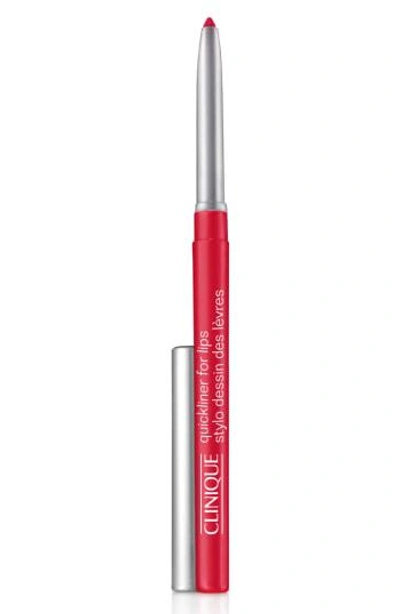 Clinique Quickliner For Lips, 47 French Poppy In Poppy