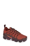 Nike Air Vapormax Plus Sneakers In Burnt Orange/ Red-burgundy