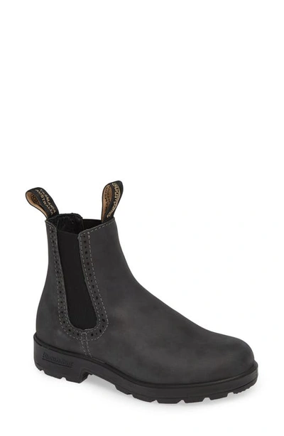 Blundstone Original Series Water Resistant Chelsea Boot In Black Leather