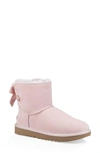 UGG UGG CUSTOMIZABLE BAILEY BOW MINI GENUINE SHEARLING BOOTIE,1100212