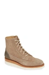 The Office Of Angela Scott Mr. Harrison Boot In Tan Metallic