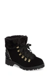 JACK ROGERS CHARLIE FAUX SHEARLING LINED BOOTIE,1718BB0002