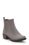 Lucky Brand Women's Basel H2o Booties Women's Shoes In Titanium