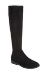 Gentle Souls By Kenneth Cole Women's Emma Stretch Tall Boots In Black Suede