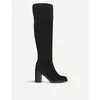 KURT GEIGER TRING OVER-THE-KNEE SUEDE BOOTS