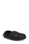 The North Face Thermoball(tm) Water Resistant Traction Mule In Shiny Black/ Beluga Grey
