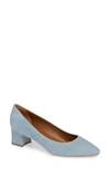 Aquatalia Pasha Pump In Chambray Suede