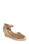 Toni Pons 'lloret-5' Espadrille Wedge Sandal In Taupe