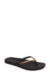 Reef Cushion Bounce Stargazer Flip-flop Sandals Women's Shoes In Gold