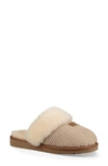 UGG UGG COZY KNIT GENUINE SHEARLING SLIPPER,1095116