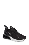 Nike Womens Black Anthracite Air Max 270 Trainers 4 In Black/anthracite/white