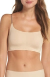 Calvin Klein Invisibles Comfort Lightly Lined Retro Bralette Qf4783 In Bare