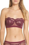 ELSE STRAPLESS CORESETTE LACE BRA,EC-331B