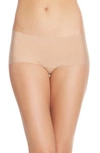 Commando Butter Modal-blend Hipster Briefs In Nude