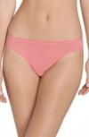 ON GOSSAMER 'HIP-G' MESH THONG,3512