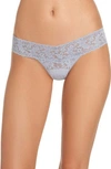 HANKY PANKY SIGNATURE LACE LOW RISE THONG,4911