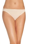 Hanro Cotton Seamless High-cut Briefs In Skin