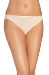 Hanro Cotton Seamless High-cut Briefs In Skin