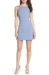 French Connection Whisper Light Sheath Minidress In Smolder