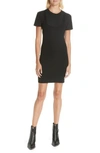 ALEXANDER WANG T VARIEGATED COMPACT JERSEY DRESS,4C386019E2