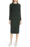 TORY SPORT DOUBLE STRIPE CASHMERE BLEND SWEATER DRESS,48200