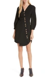 TIBI ASYMMETRICAL SHIRTDRESS,F318BS1205