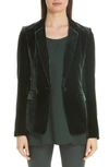 LAFAYETTE 148 LYNDON VELVET BLAZER,MJAQ1R-0678