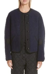 PROENZA SCHOULER PSWL FLEECE SHIRT COAT,WL1831098FL00510406