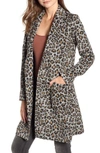 CUPCAKES AND CASHMERE LEOPARD BELTED TRENCH COAT,CI300157