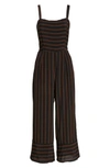 FAITHFULL THE BRAND GUANABO TIE BACK STRIPE JUMPSUIT,FF1225-MSE
