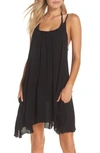 Elan Spaghetti Strap Jumpsuit In Black