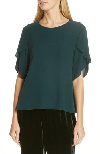 eileen fisher tulip sleeve top