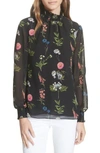 TED BAKER TAALIA FLORENCE FLORAL BLOUSE,WC8W-GW2J-TAALIA