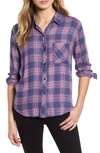 Rails Hunter Plaid Shirt In Wisteria Pink Aqua