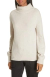 Vince Bishop Sleeve Cashmere Sweater In Biscuit