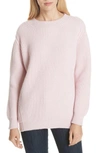 DAUGHTER INVER RIBBED WOOL & CASHMERE SWEATER,HAW1607