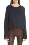 GREY JASON WU AQUILA BUTTON SLEEVE MERINO WOOL SWEATER,GF180336