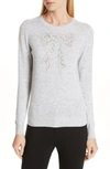 TED BAKER EMBELLISHED SWEATER,WC8W-GKP4-BOWSI