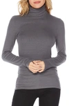 MICHAEL STARS RIB KNIT TURTLENECK,8824