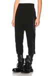 RICK OWENS RICK OWENS TUX CROPPED ASTAIRES IN BLACK.,RICK-MP52