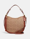 COACH SUTTON HOBO IN SIGNATURE CANVAS,38580 B4NQ4