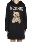 MOSCHINO MOSCHINO TEDDY HOODED DRESS