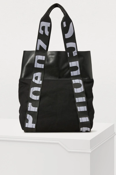 Proenza Schouler Convertible Backpack In 0002 Black/black