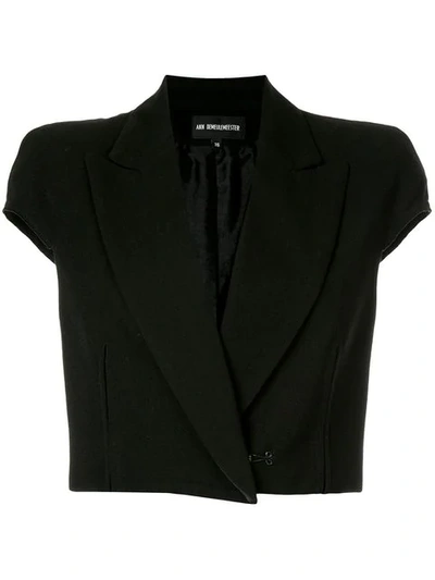 Ann Demeulemeester Laine Waistcoat - 黑色 In Black