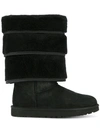 Y/PROJECT Y / PROJECT TRIPLE LAYER BOOTS - BLACK