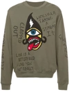 Haculla Nyc Drama Sweatshirt In Green